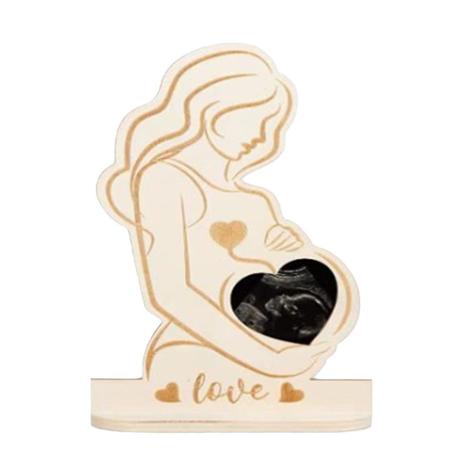 Baby Nursery Keepsake - Wooden Craft Picture Frame Room Decoration