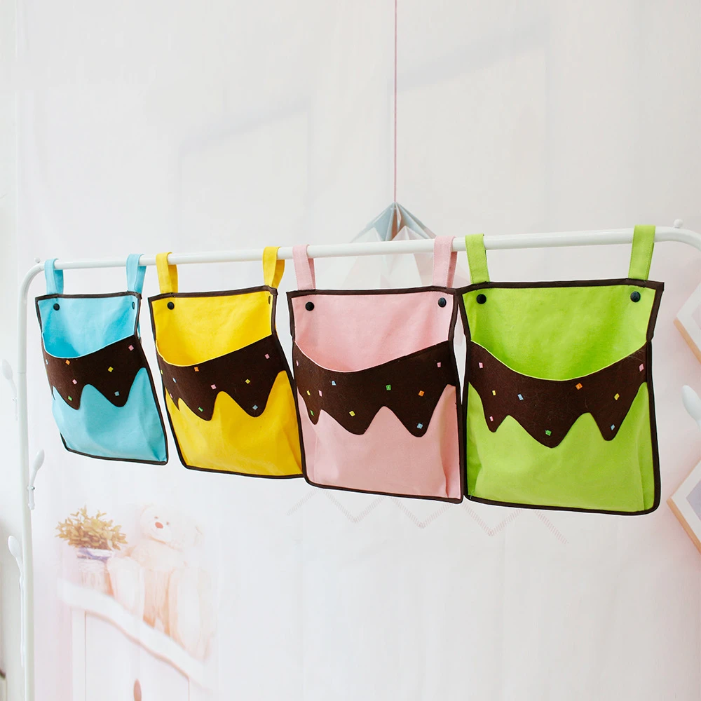 Baby Nursery Bedding - Cotton Hanging Storage Bag Cartoon Newborn