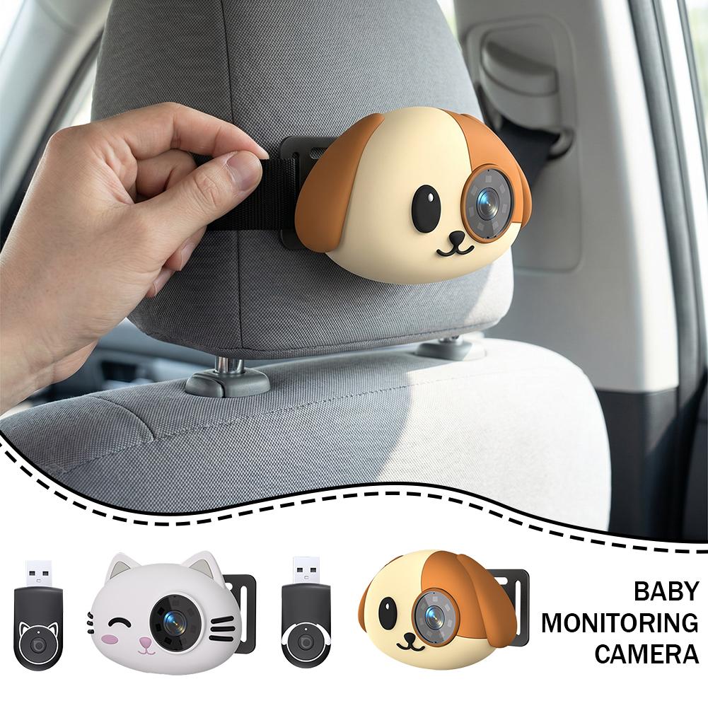 Baby Monitor Split Screen - Cabin Care Wireless CarPlay Adapter 1080P