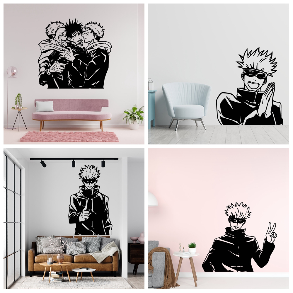 Baby Nursery Wallpaper - Removable Anime Characters Wall Sticker DIY