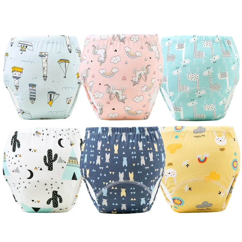 Diaper Pail Odor - Baby Cartoon Potty Training Pant Washable