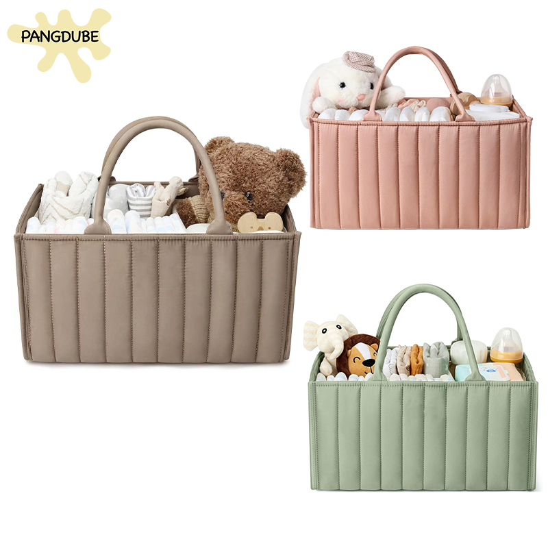 Baby Bag Nursery - PANGDUBE Baby Diaper Bags Diaper Stackers
