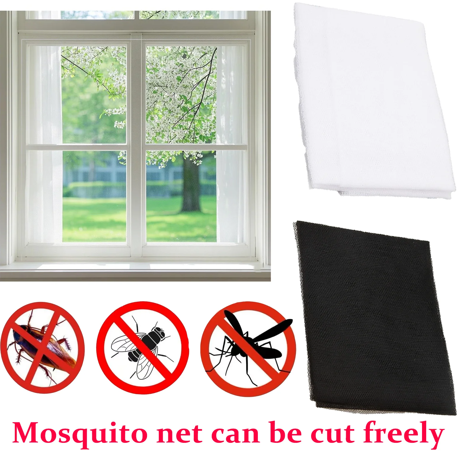 Baby Nursery Hooks - DIY Window Mosquito Net Anti Insect