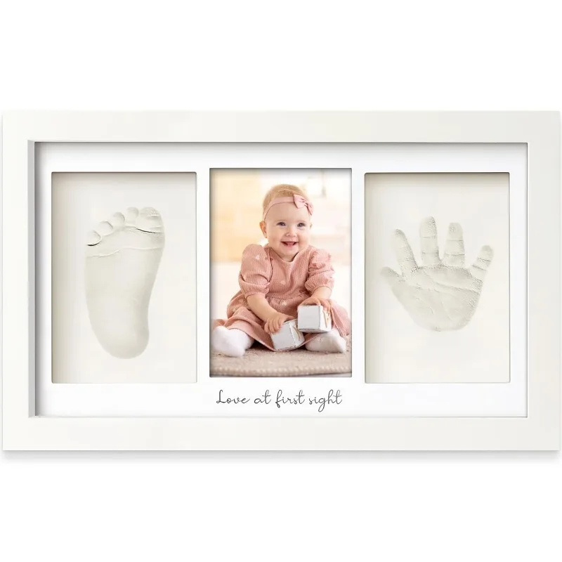 Baby Nursery Kit - Baby Handprint Footprint Clay Kit Newborn