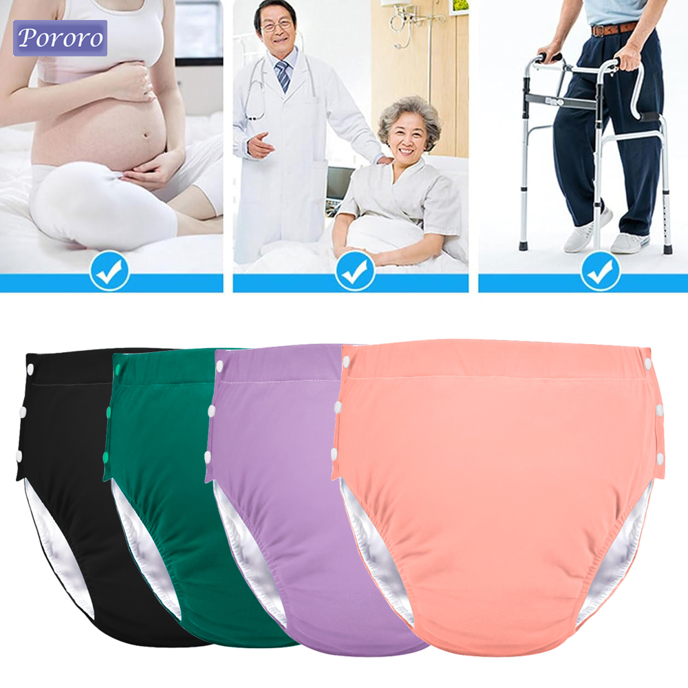 Diaper Pail Odor - Adult Cotton Breathable Training Pants Washable