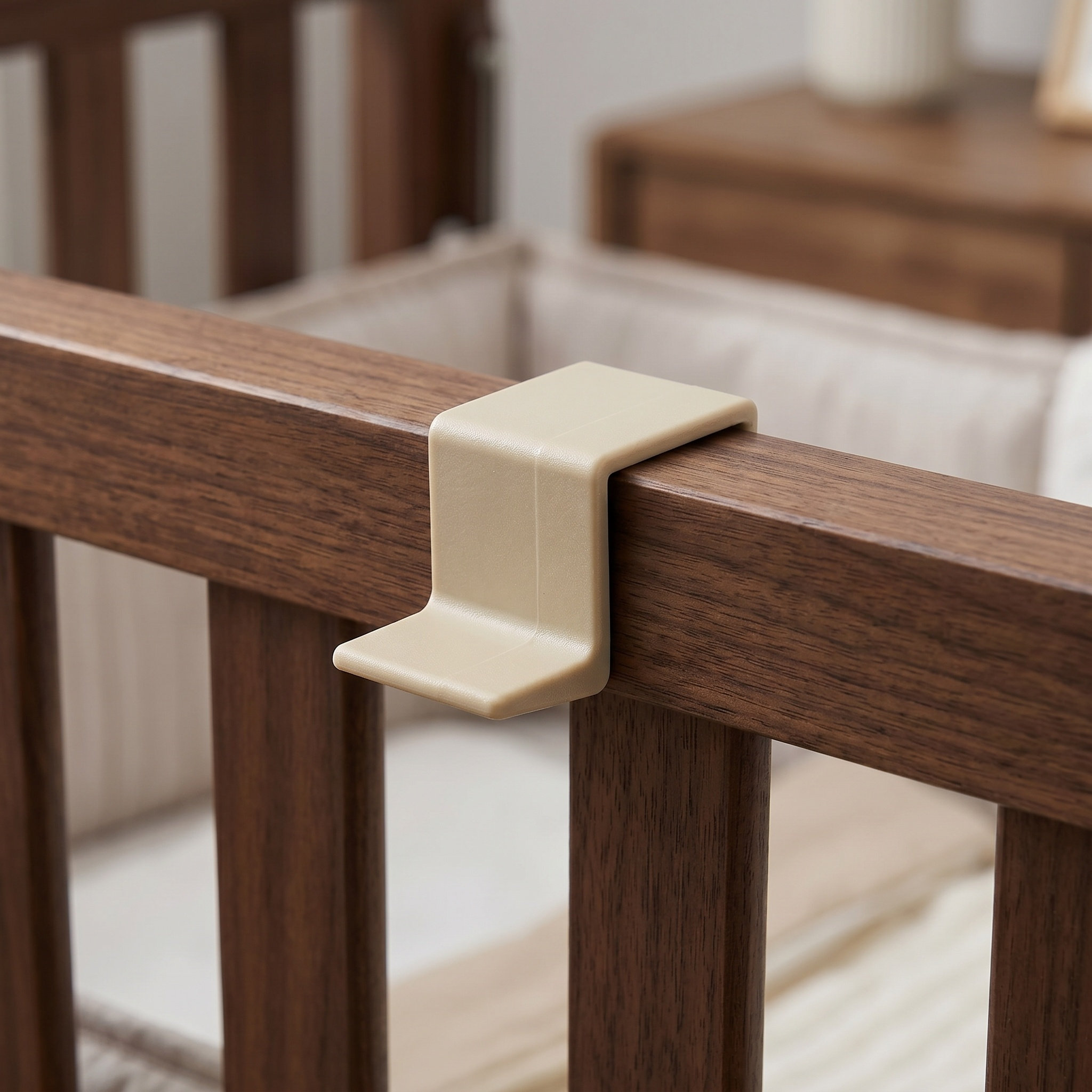 Baby Nursery Hooks - 12Pcs Bed Support Brackets Crib Rail