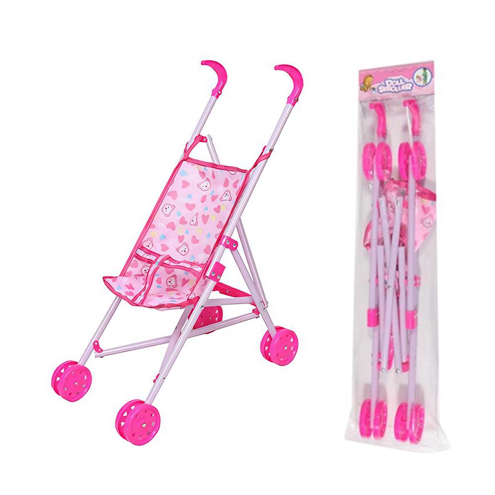 Baby Nursery Dolls - 2026 Creative Multicolor Dolls Pram Foldable