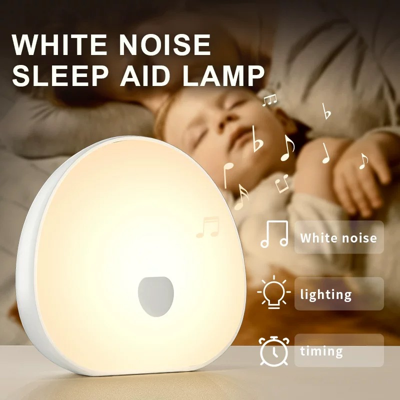 RGB Sleep White Noise Machine  - đánh giá và giá Baby Sound Machine White