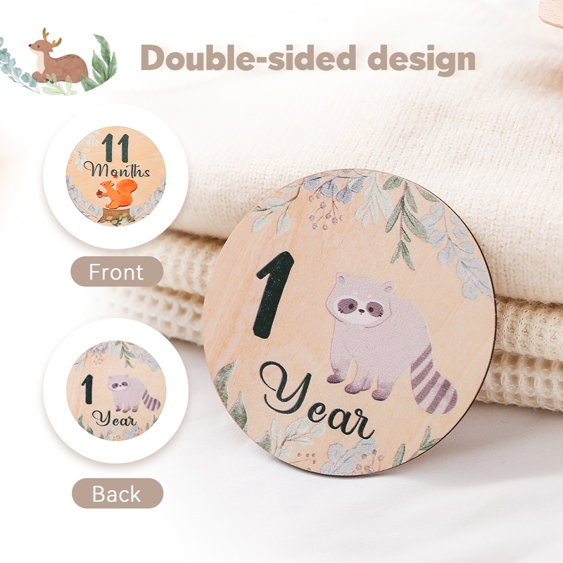 Newborn Baby Growth Milestones - đánh giá và giá Milestone Card Set