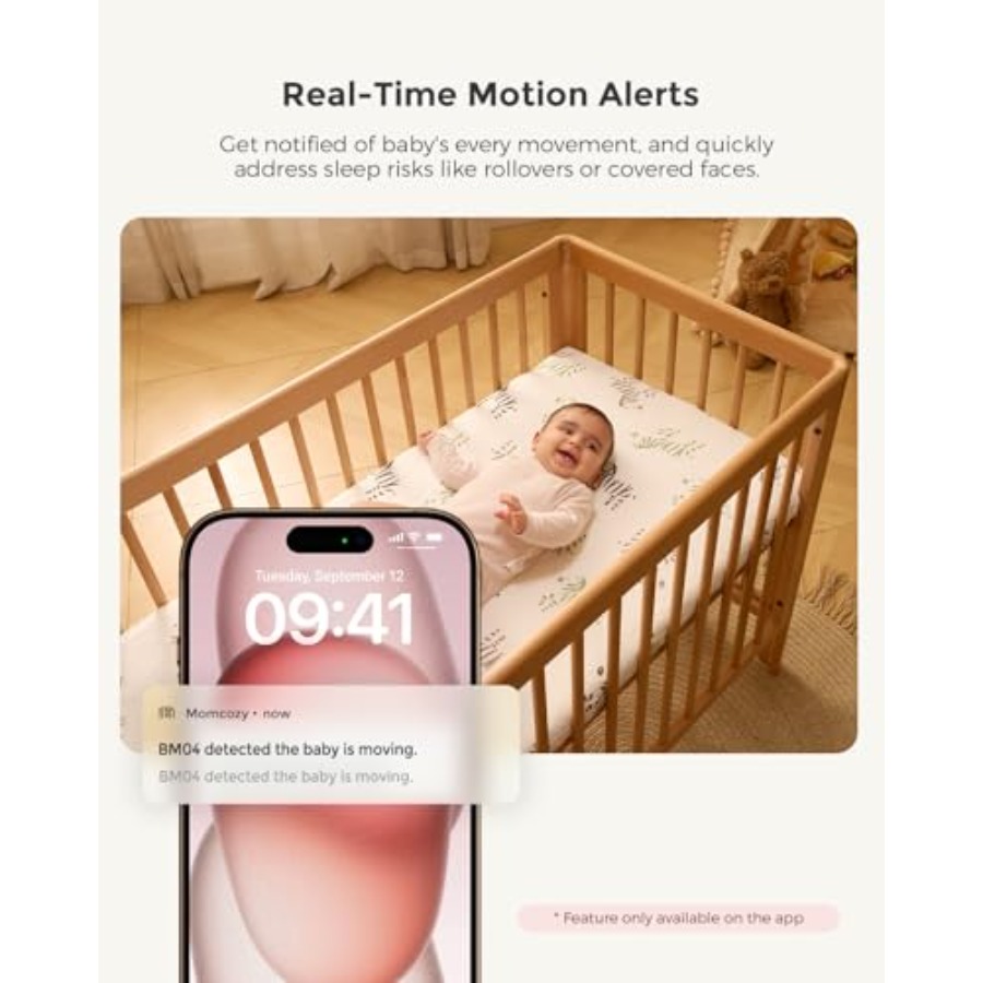 Smart WiFi baby monitor for ho - đánh giá và giá Baby Monitor Split Screen