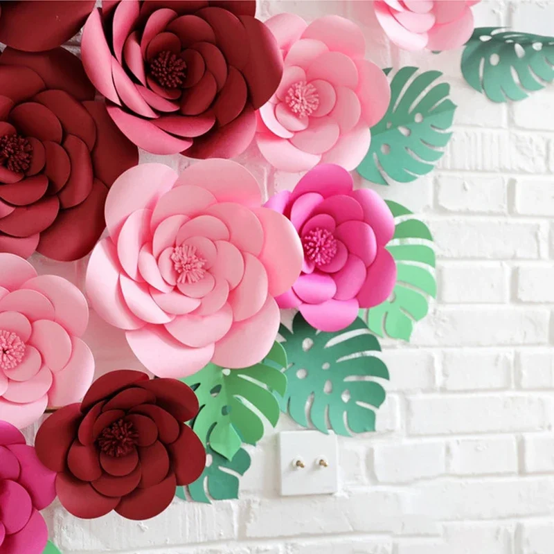 DIY Artificial Large Paper Ros - đánh giá và giá Baby Nursery Kit