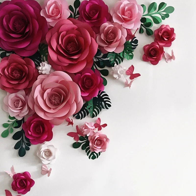 DIY Artificial Large Paper Ros - đánh giá và giá Baby Nursery Kit