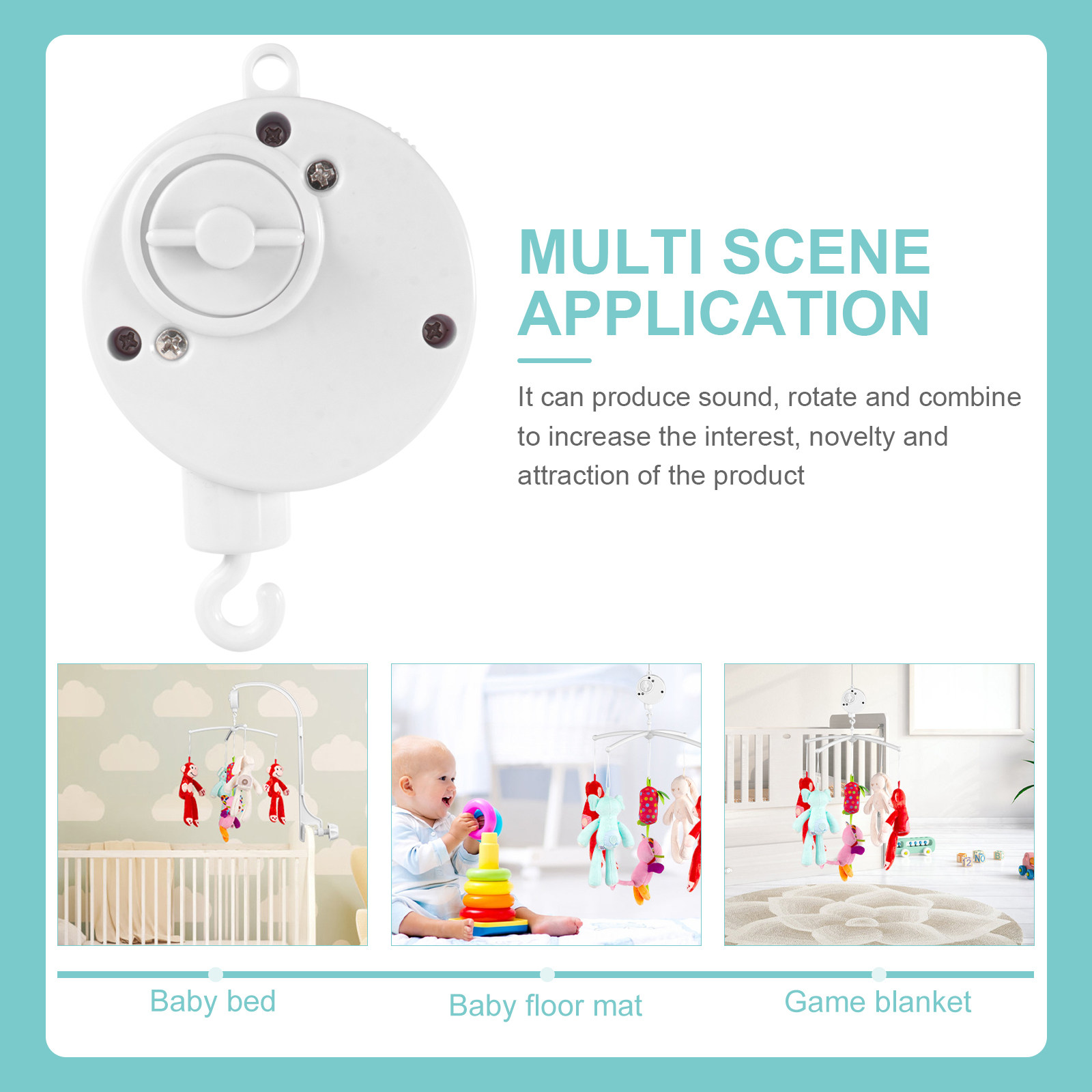 1Pcs Baby Music Box Holder Ful - đánh giá và giá Baby Nursery Hooks