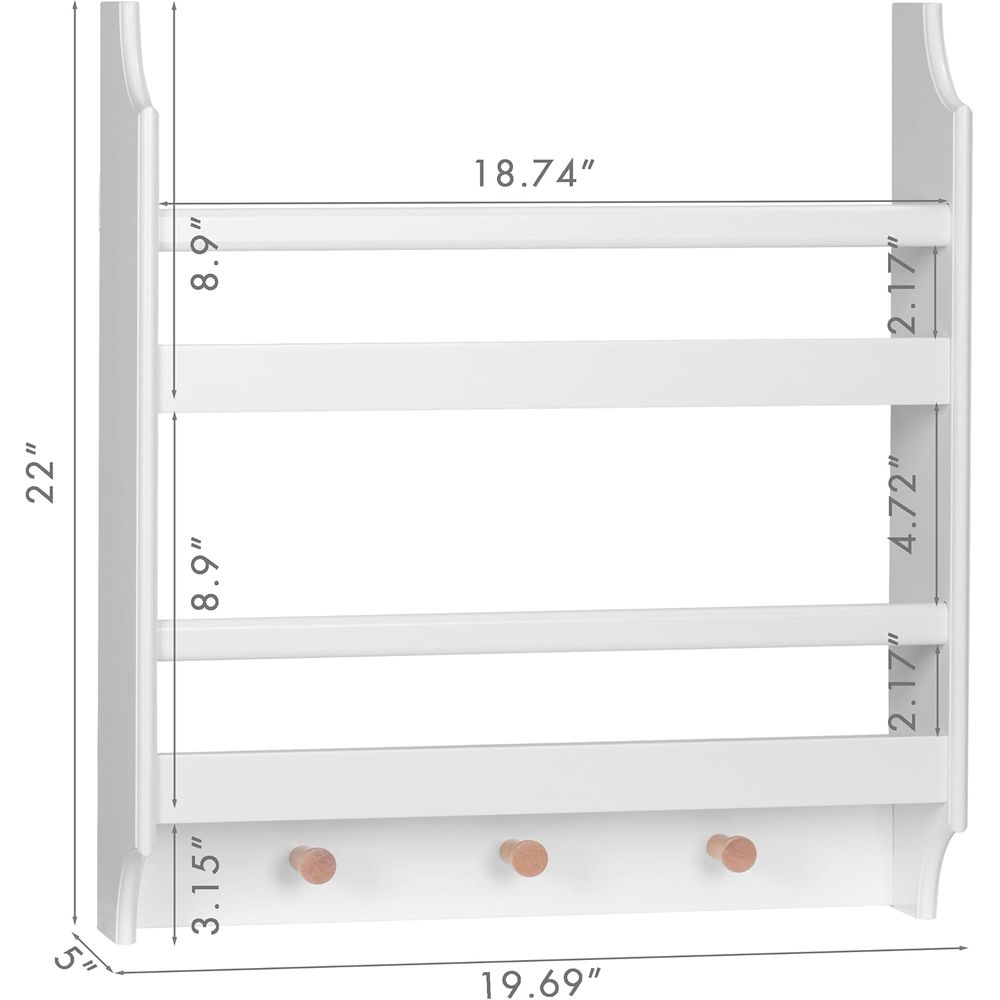 loating Nursery Book Shelves w - đánh giá và giá Baby Nursery Hooks