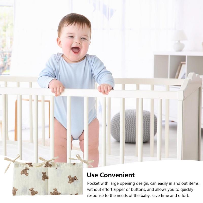Baby Crib Organizer Cot Caddy  - đánh giá và giá Baby Bag Nursery