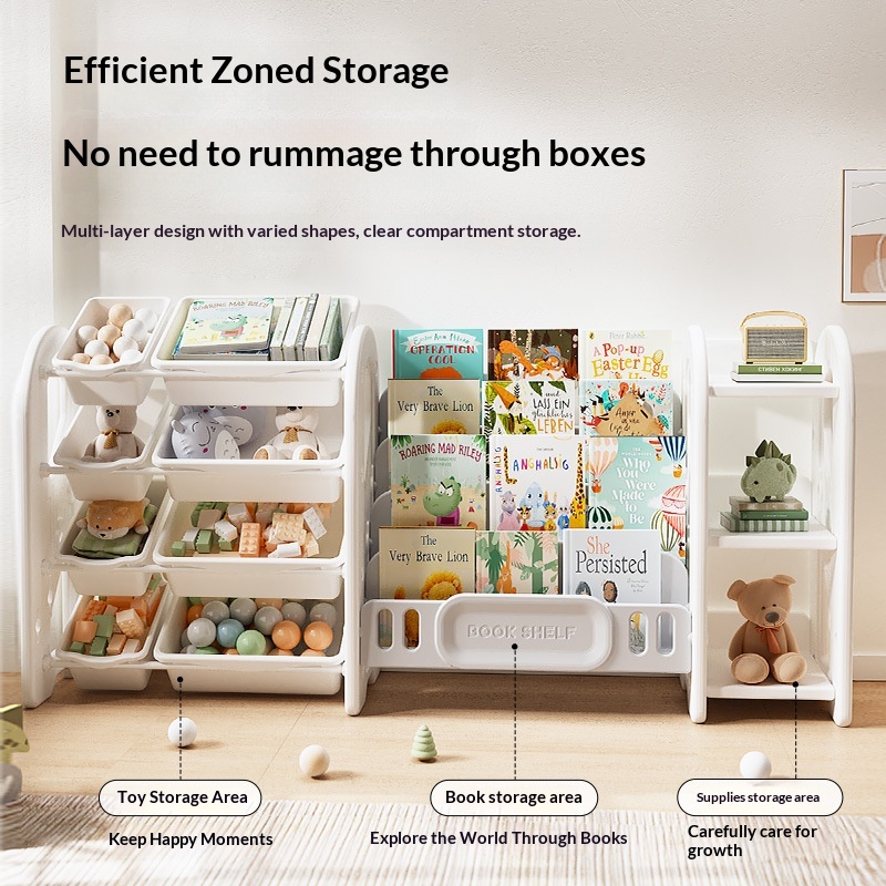Kids Toy Storage Rack Organize - đánh giá và giá Baby Nursery Bookshelf