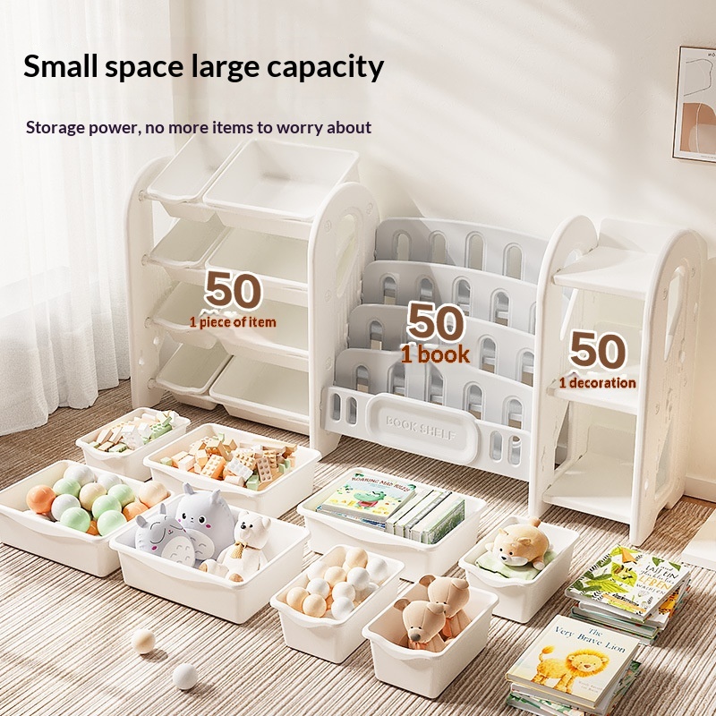 Kids Toy Storage Rack Organize - đánh giá và giá Baby Nursery Bookshelf
