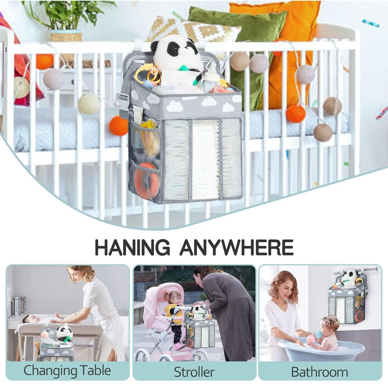 Crib Diaper Organizer Waterpro - đánh giá và giá Baby Nursery Organizer