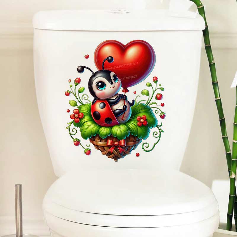 Cute Ladybug Wall Sticker Baby - đánh giá và giá Baby Nursery Murals