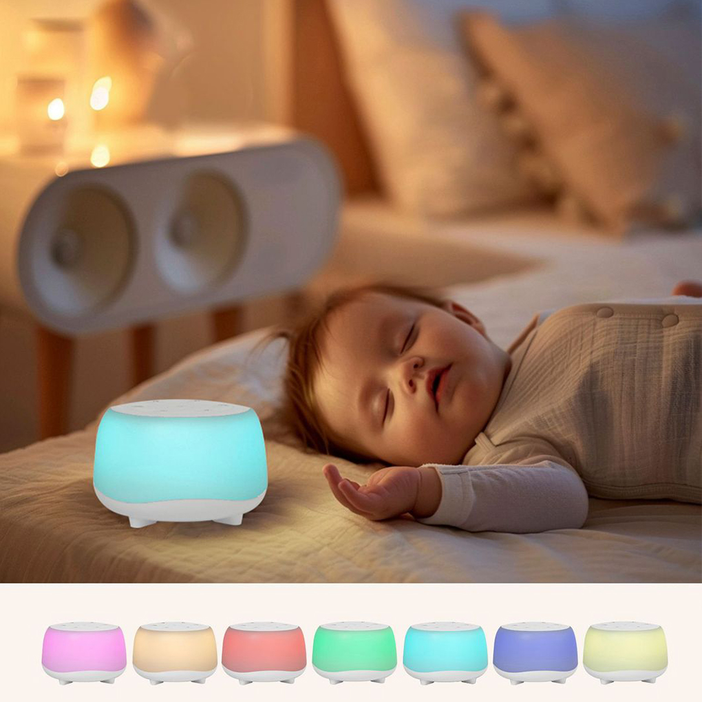New Desktop White Noise Machin - đánh giá và giá Baby Sound Machine White