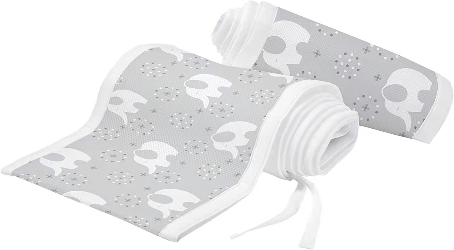 2Pcs Set Breathable Mesh Crib  - đánh giá và giá Baby Nursery Sale