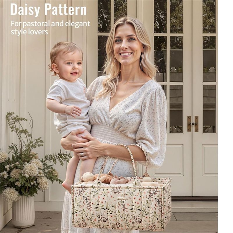 WOTT-Stylish Floral Diaper Cad - đánh giá và giá Baby Nursery Must Haves