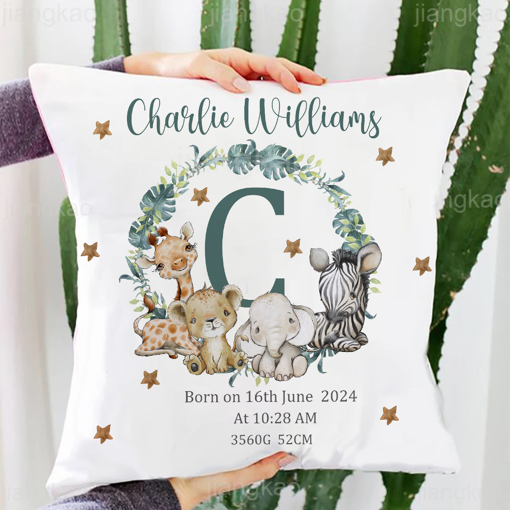 Personalized Safari Animal wit - đánh giá và giá Baby Nursery Name Letters