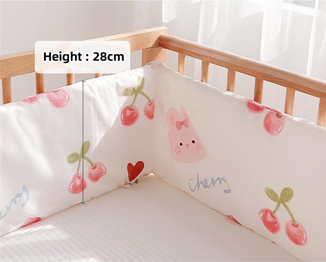 Crib Bumper Around Cot Baby Nu - đánh giá và giá Baby Nursery Bedding