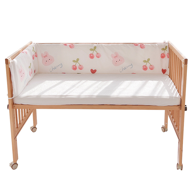 Crib Bumper Around Cot Baby Nu - đánh giá và giá Baby Nursery Bedding