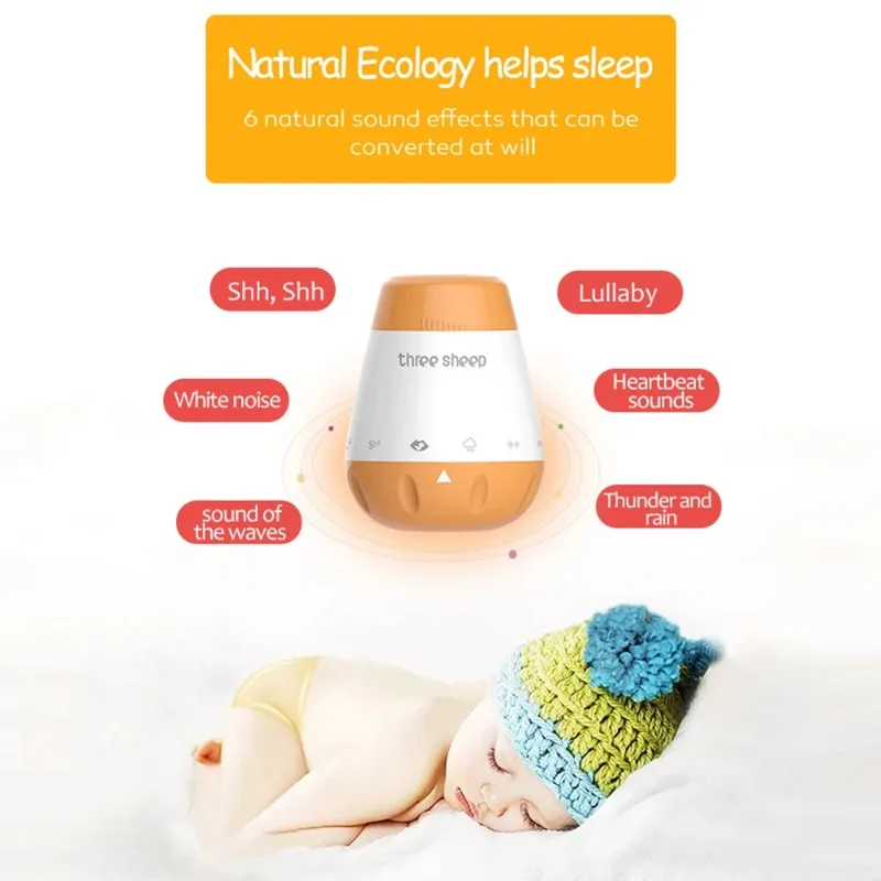 Baby White Noise Machine Smart - đánh giá và giá Baby Sound Machine White