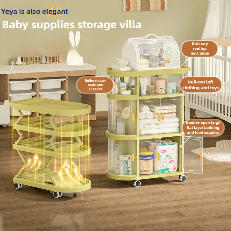 Folding Baby Storage Rack Trol - đánh giá và giá Baby Nursery Hooks