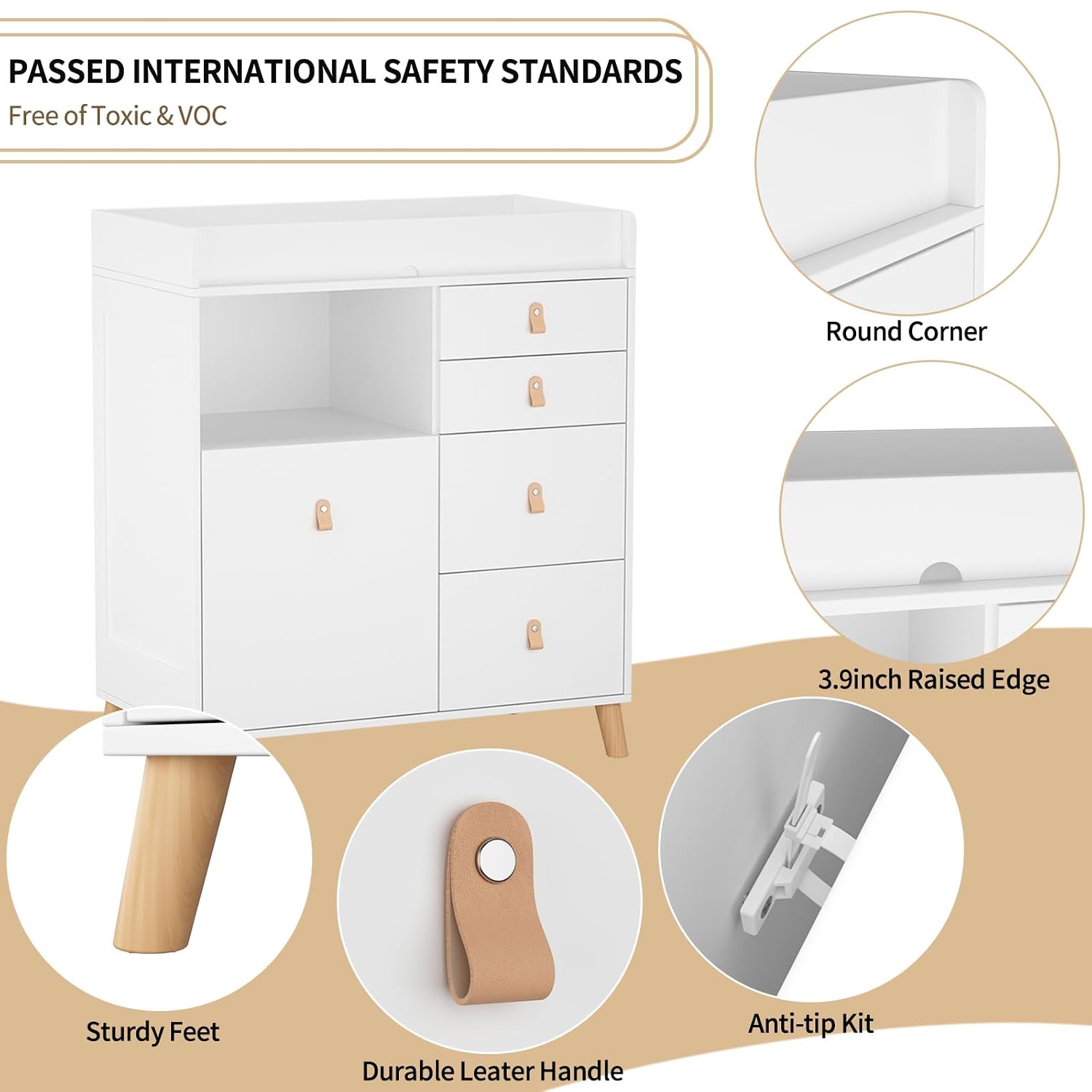 Baby Changing Table Dresser fo - đánh giá và giá Baby Nursery Dresser