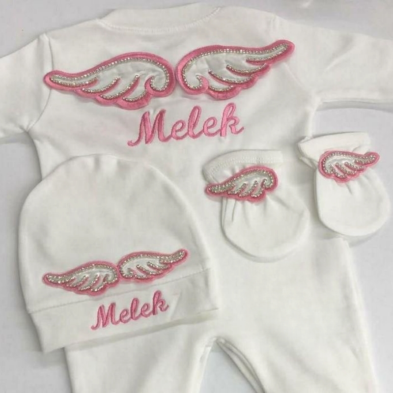Dollbling 3pcs Embroidery Name - đánh giá và giá Baby Nursery Sale