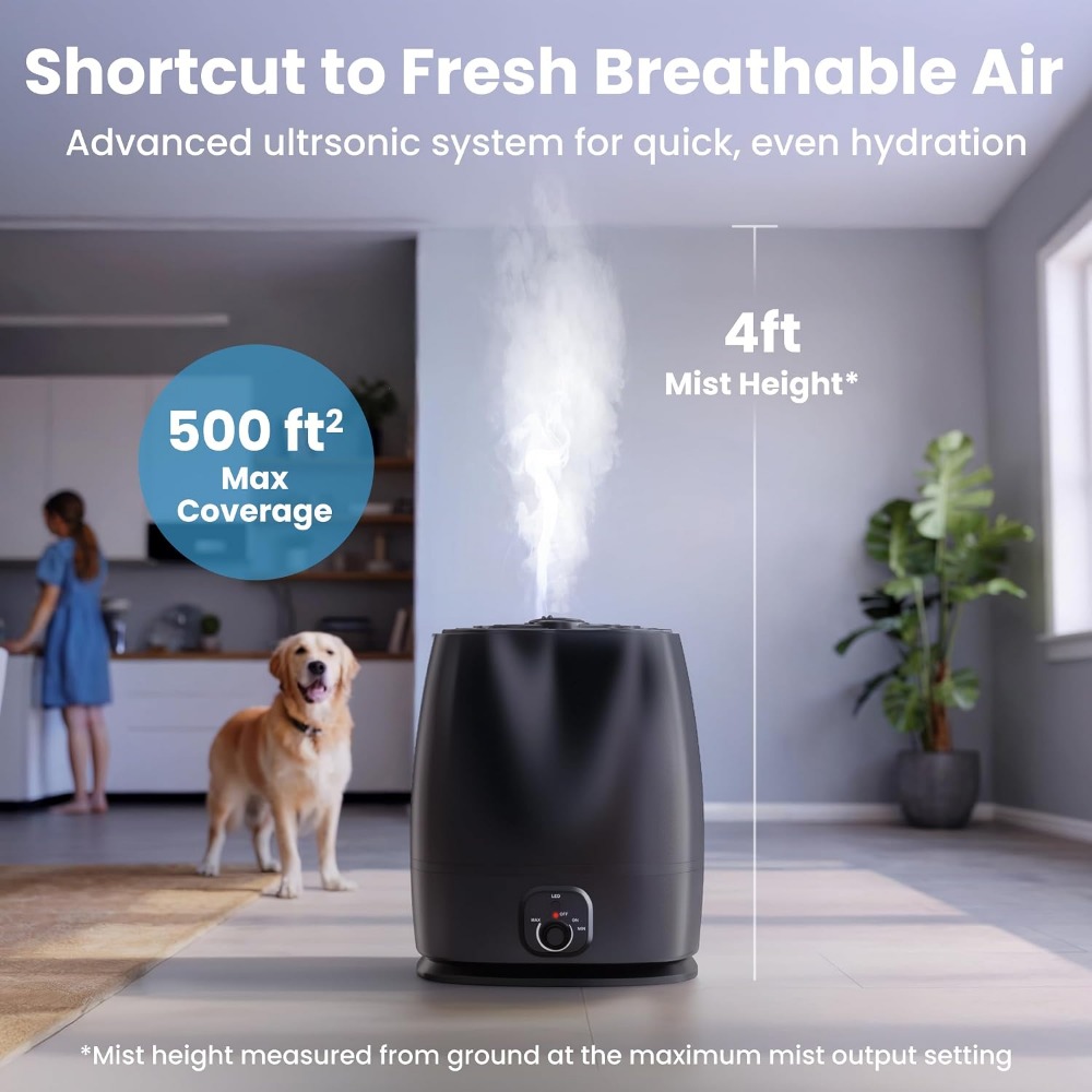 6L Quiet Bedroom Humidifier, 5 - đánh giá và giá Baby Nursery Hours