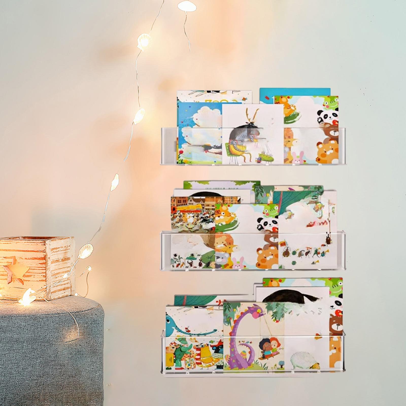 3x Floating Book Shelves Class - đánh giá và giá Baby Nursery Bookshelf