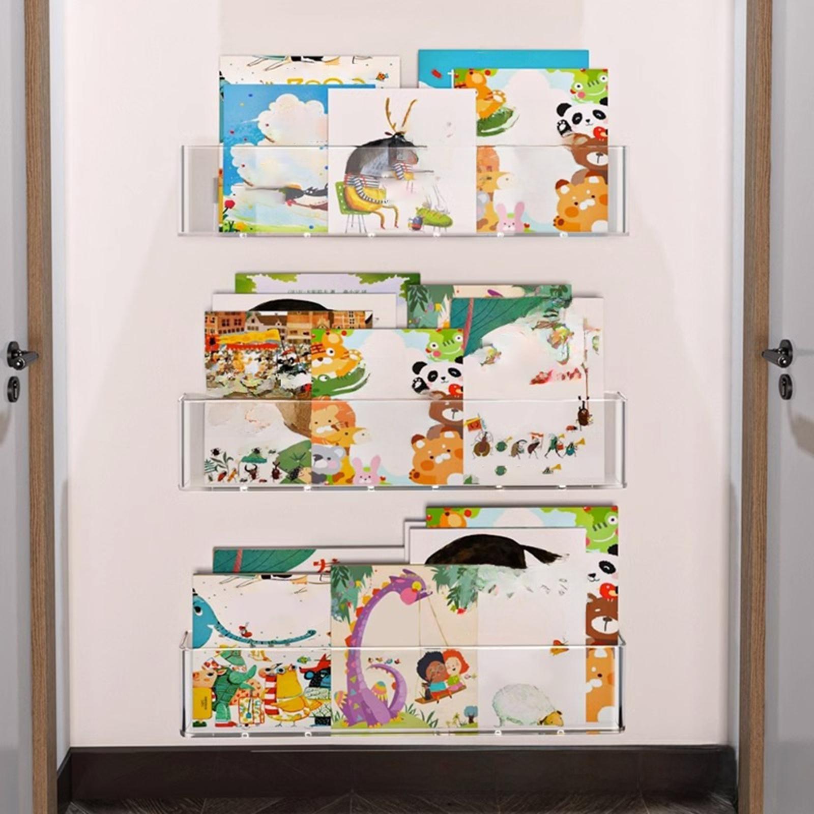 3x Floating Book Shelves Class - đánh giá và giá Baby Nursery Bookshelf