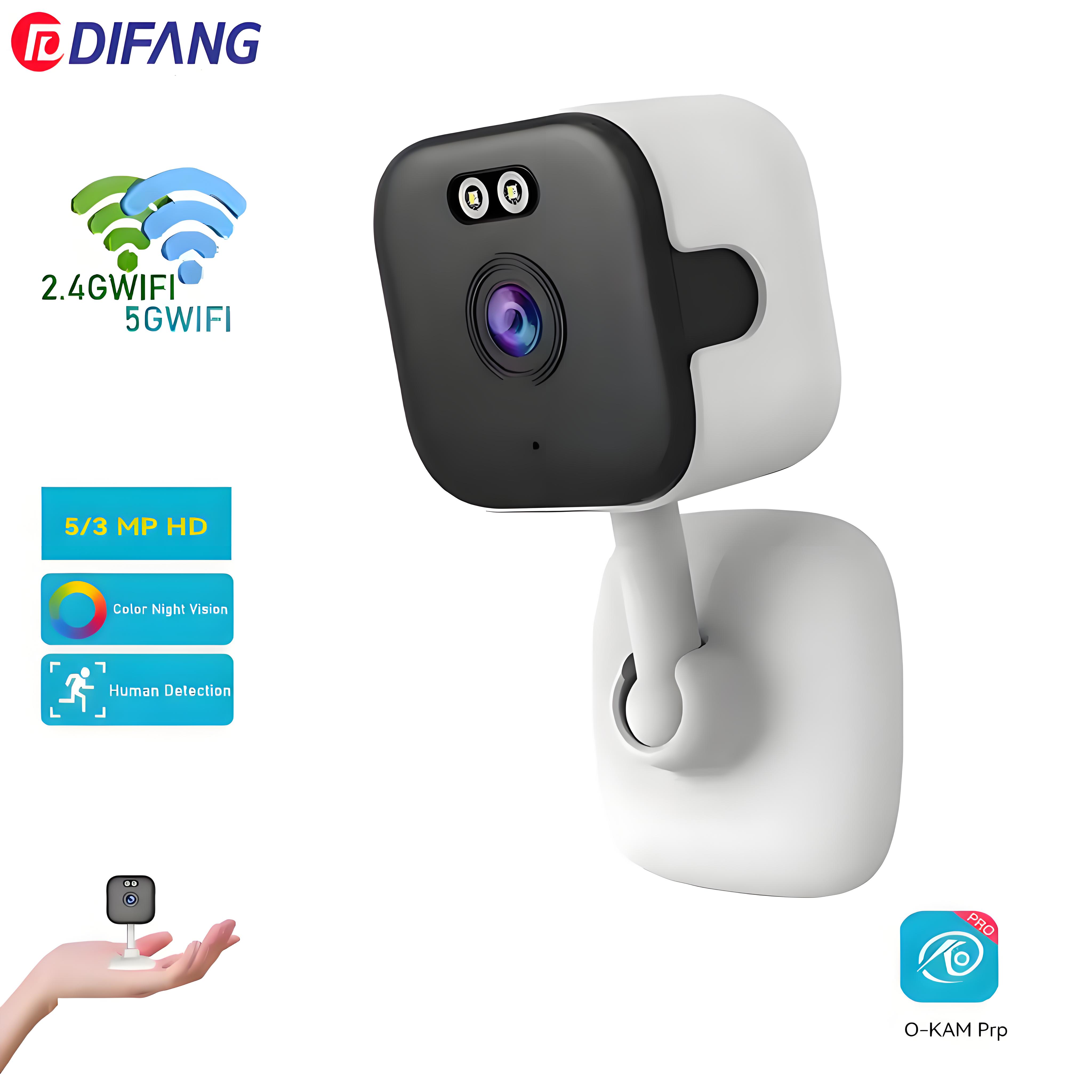 O-Kam Pro 5MP Mini Cube Dual B - đánh giá và giá Baby Monitor Split Screen