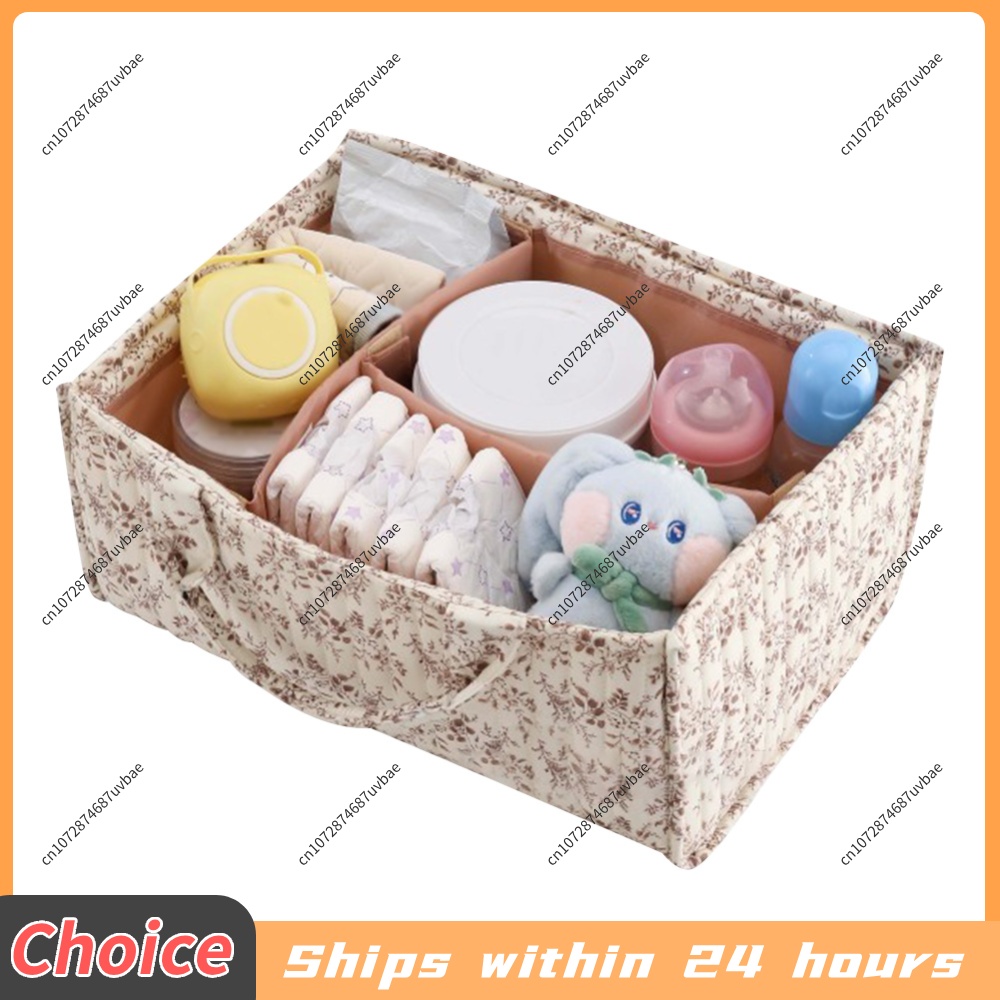 Floral Nursery Storage Basket  - đánh giá và giá Baby Nursery Must Haves