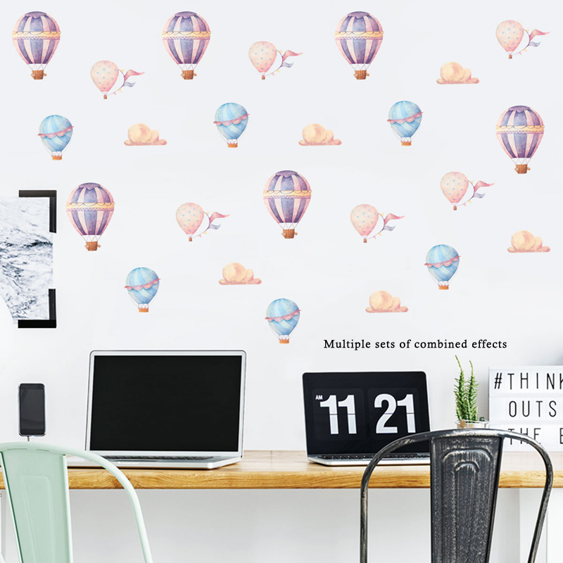 Nhiều Màu Sắc Bằng Khí Cầu Khí - đánh giá và giá Baby Nursery Murals