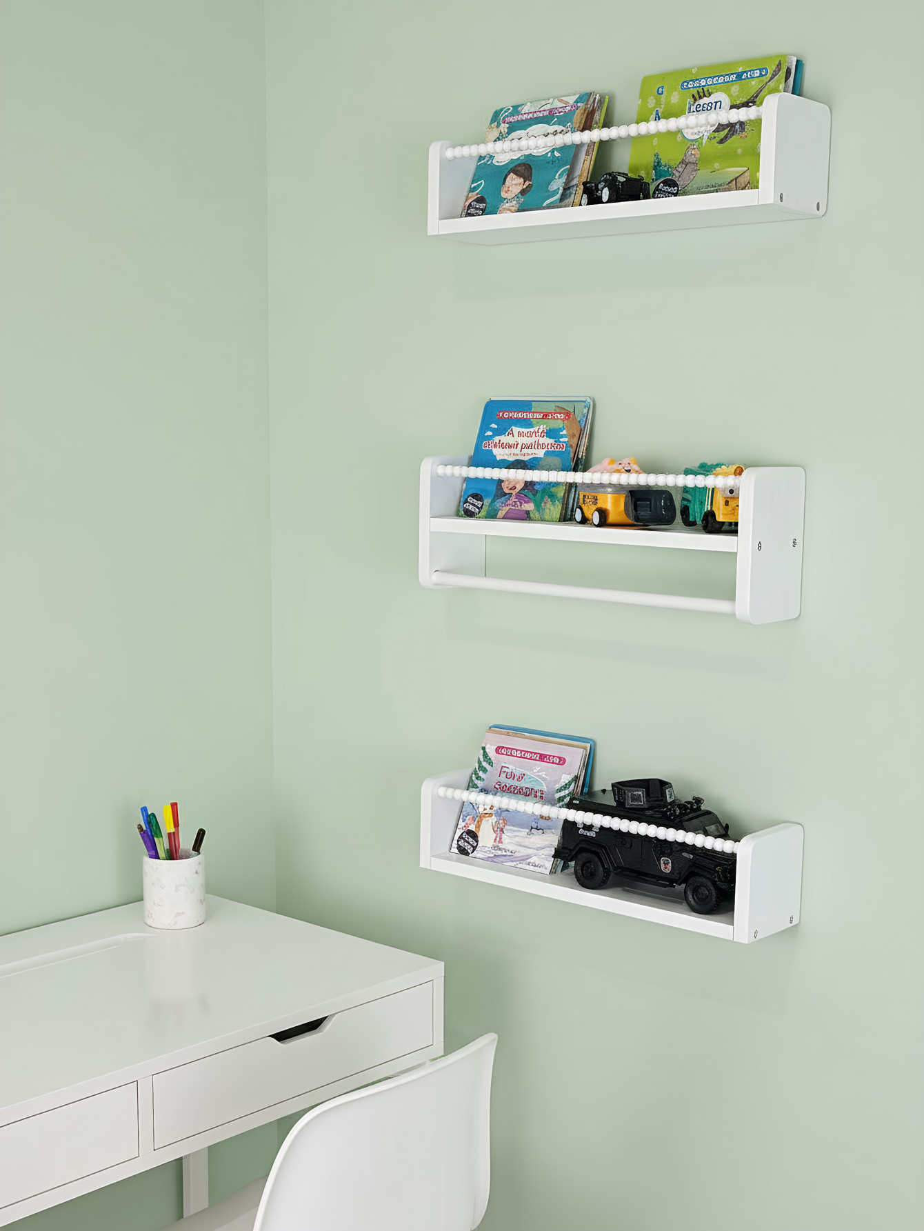 Nursery Book Shelves ,15.7 Inc - đánh giá và giá Baby Nursery Bookshelf