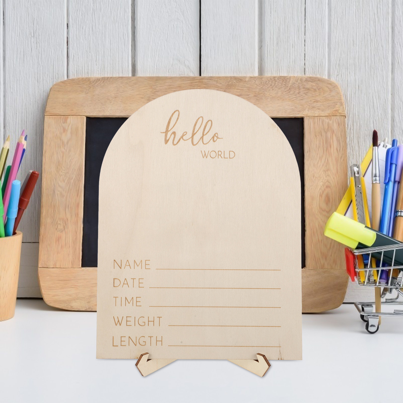 1Set Wooden Sonogram Picture F - đánh giá và giá Baby Nursery Keepsake