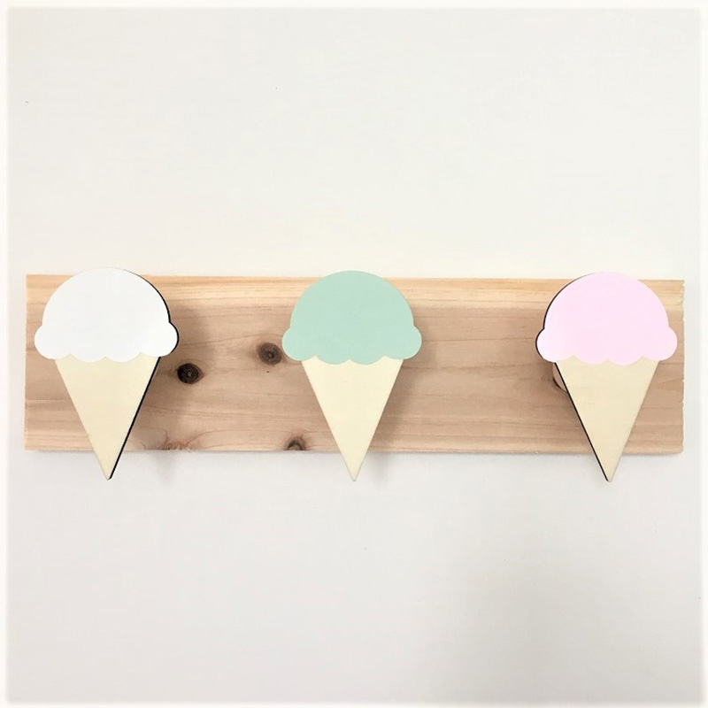 Cô Gái Trang Trí Móc Gỗ Treo T - đánh giá và giá Baby Nursery Hooks