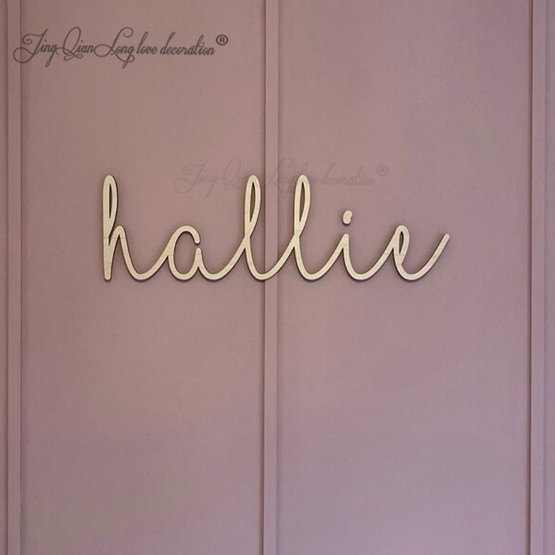 Custom Decorative Wooden Sign  - đánh giá và giá Baby Nursery Name Letters