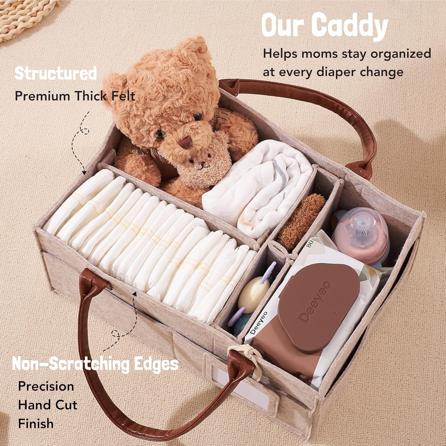 Baby Felt Storage Nursery Orga - đánh giá và giá Baby Nursery Organizer