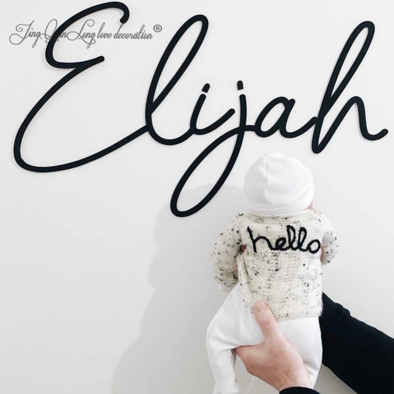 Custom Wooden Name Sign SCRIBB - đánh giá và giá Baby Nursery Name Letters