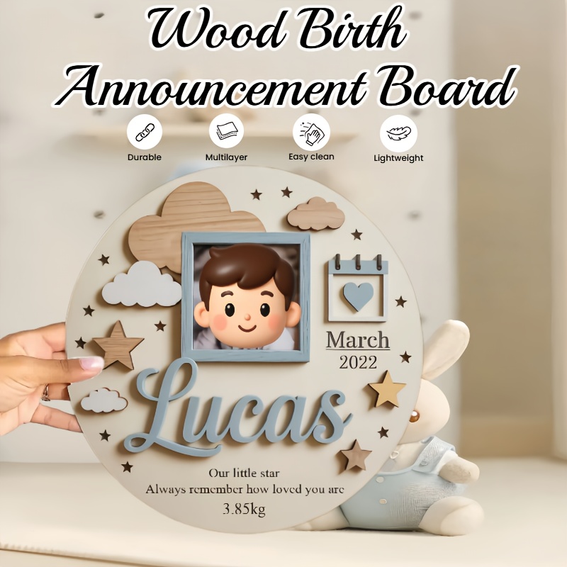 Personalized Baby Photo Frame, - đánh giá và giá Baby Nursery Keepsake