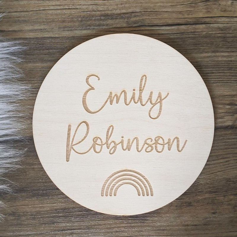 Engraved wood Nursery name sig - đánh giá và giá Baby Nursery Keepsake