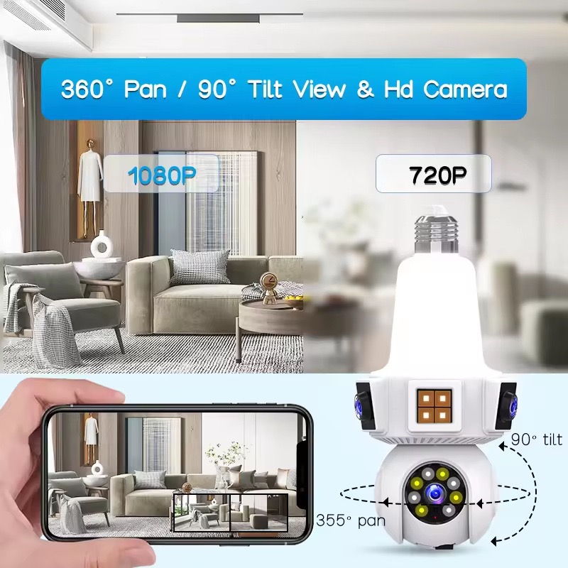 Không Dây 5.8G FPV RX Camera A - đánh giá và giá Baby Monitor Split Screen