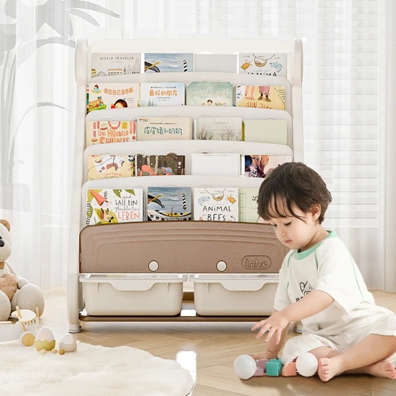 Kids Plastic Bookshelf with To - đánh giá và giá Baby Nursery Bookshelf