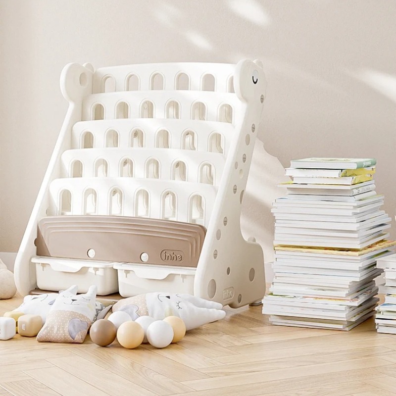 Kids Plastic Bookshelf with To - đánh giá và giá Baby Nursery Bookshelf